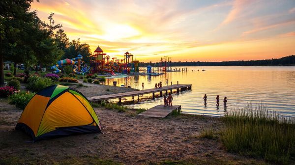 Top campings avec parcs aquatiques pour des vacances familiales